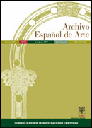 Cubierta de la revista Archivo Español de Arte