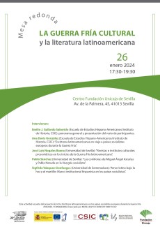 Mesa redonda «La Guerra Fría cultural y la literatura latinoamericana»