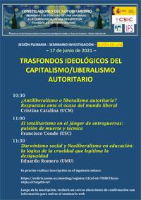 Seminario de investigación "Trasfondos ideológicos del capitalismo/liberalismo autoritario"