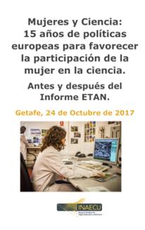 Jornada "Mujeres y Ciencia: 15 años de políticas europeas para favorecer la participación de la mujer en la ciencia. Antes y después del Informe ETAN"