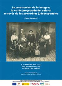 Conferencia:"La construcción de la imagen: la visión proyectada del sefardí a través de los proverbios judeoespañoles"