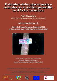 Seminario: El deterioro de los saberes locales y culturales por el conflicto paramilitar en el Cribe colombiano