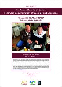 The Arabic Dialects of Galilee: Fieldwork Documentation of Customs and Language