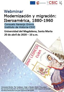 Webminar Modernización y migración: Iberoamérica, 1880-1960