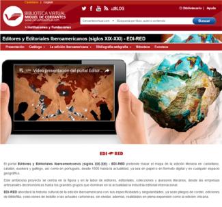 Presentación del portal 'Editores y Editoriales Iberoamericanos (siglos XIX-XXI). EDI-RED'