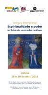Coloquio Internacional "Espiritualidade e poder no Occidente Peninsular Medieval"