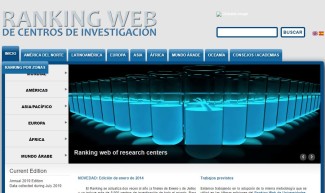 RÁNKING WEB de Centros de investigación