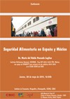 Conferencia: "Seguridad alimentaria en España y México"