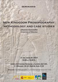 Seminario "New Kindgdom Prosopography: methodology and case studies"