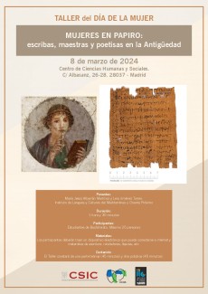 Mujeres en papiro. Escribas, maestras y poetisas en la Antigüedad 