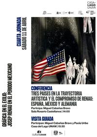 Conferencia "Tres países en la trayectoria artística y el compromiso de Renau: España, México y Alemania