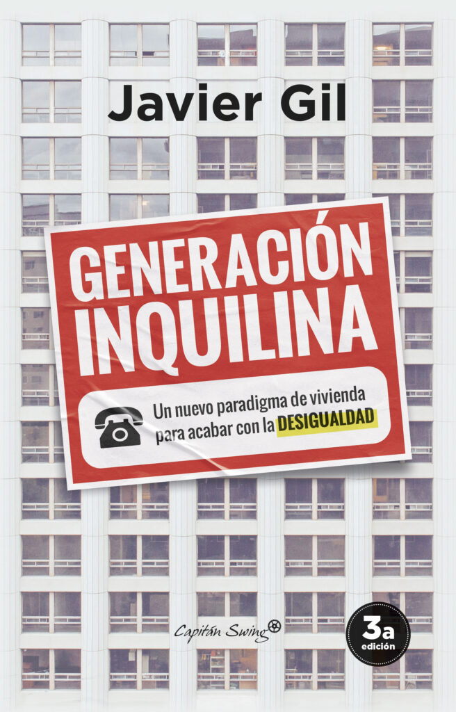 “Generación inquilina”: Javier Gil publica un nuevo ensayo sobre vivienda y desigualdad