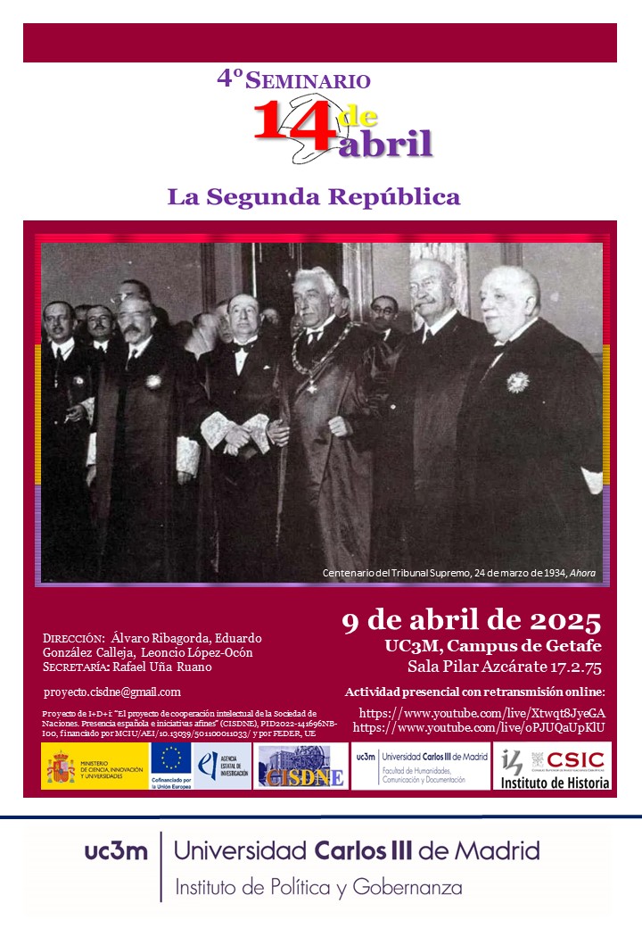 4° Seminario "14 de abril. La Segunda República"