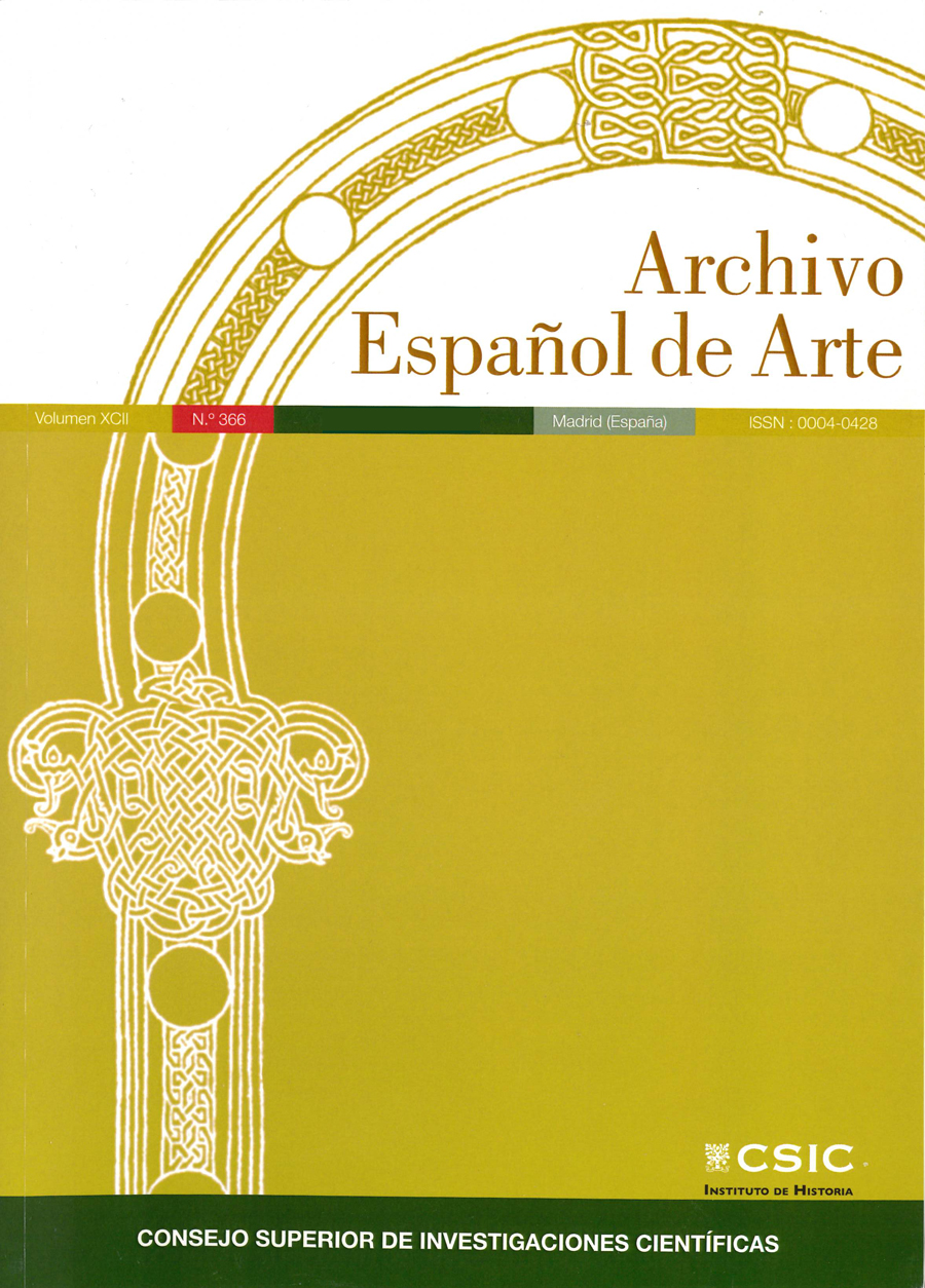 El nuevo número de la revista 'Archivo español del Arte' contiene aportaciones de Javier Ramirez y Carmen Gaitán (IH)