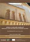 Conferencia "¿Existe un arte judío medieval? Reflexiones a partir del estudio de las sinagogas de Toledo"