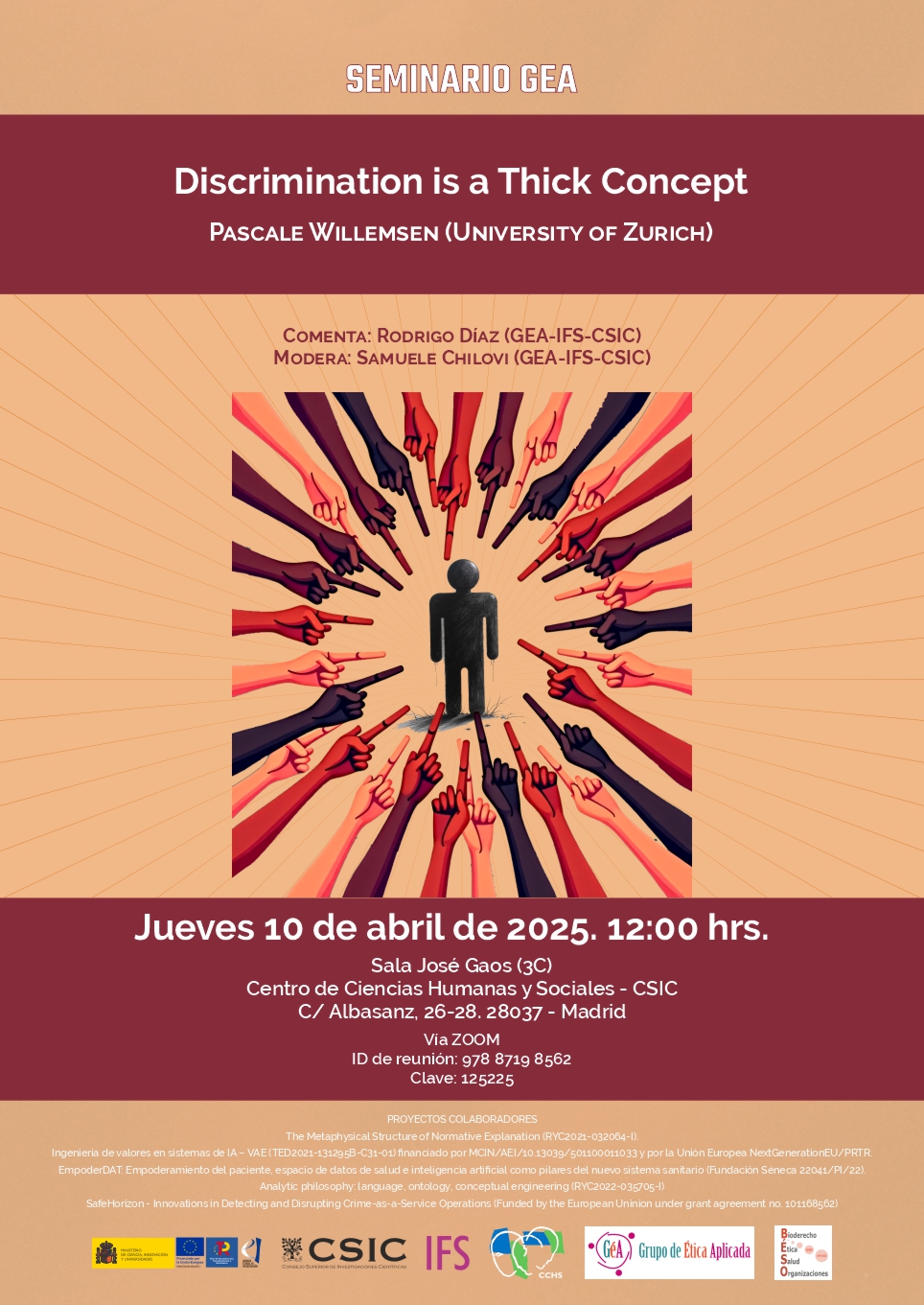 Seminario GEA: "Discrimination is a Thick Concept"