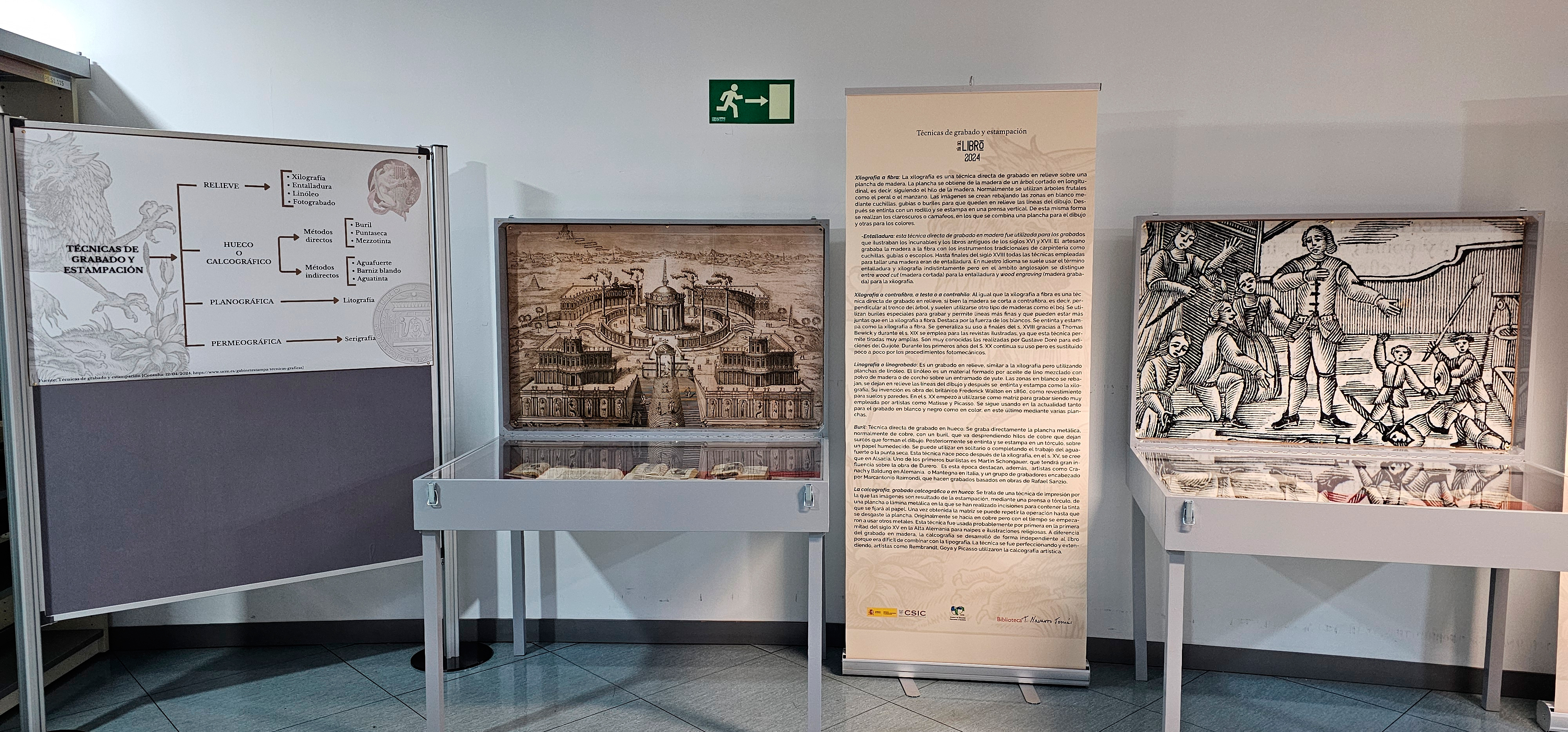 Día del Libro 2024: La Biblioteca Tomás Navarro Tomás presenta una exposición sobre el arte del grabado