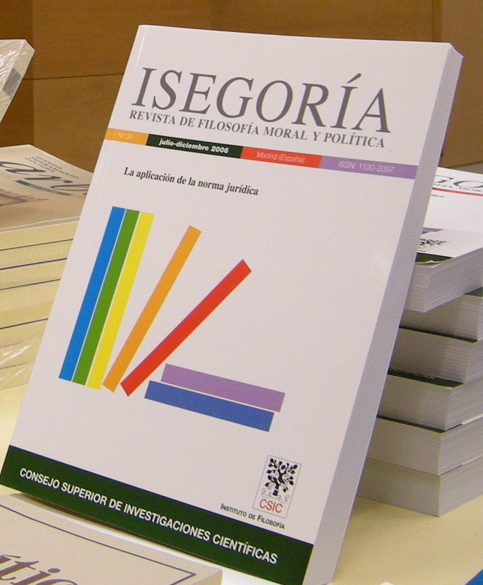Eulalia Pérez Sedeño (IFS) firma el artículo "Ciencia con valores: hacia una “nueva” filosofía de la ciencia" en el último número de la revista Isegoría