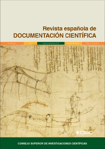 Nuevo número de la "Revista española de Documentación Científica (REDC)"