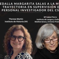 Mª Isabel Fierro (ILC) y Therese Martin (IH) reciben la Medalla Margarita Salas a la mejor trayectoria en supervisión de personal investigador del CSIC