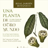 El Real Jardín Botánico del CSIC presenta la exposición "Una planta de otro mundo" sobre el cacao ecuatoriano, con el asesoramiento del Instituto de Historia