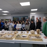 Un año más los alumnos del IES Alonso de Berruguete visitan el CCHS para conocer la carrera investigadora