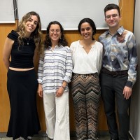 De izda. a drcha Nara Mahou, Elena Monge, Mª Isabel Rodríguez y Federico Ortega