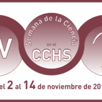 Logo de la Semana Ciencia en el CCHS 2015