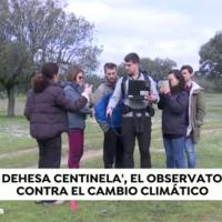 Antena 3 TV emite un reportaje sobre la dehesa de Majadas de Tiétar (Cáceres), donde investigadores del IEGD estudian los efectos del cambio climático