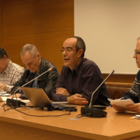 Jornada organizada y presentada por Javier Sanz (IEGD), en el centro de la imagen