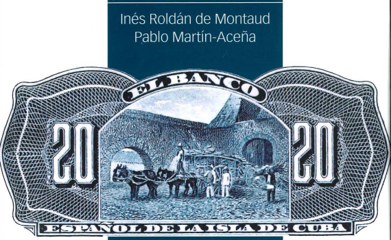 Inés Roldán (IH), coautora del libro "La banca en las colonias españolas Cuba, Puerto Rico y Filipinas"