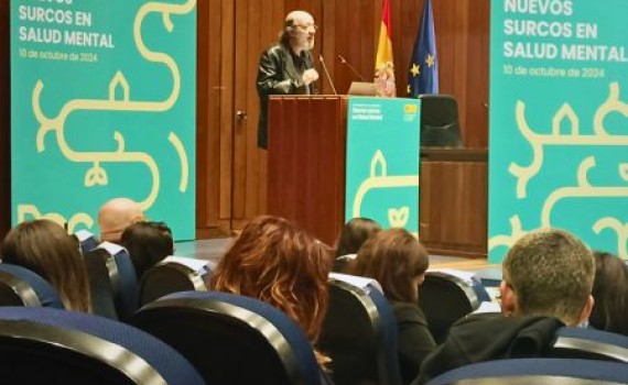 Rafael Huertas (IH) participa en Jornada de Salud Mental con motivo del Día Mundial