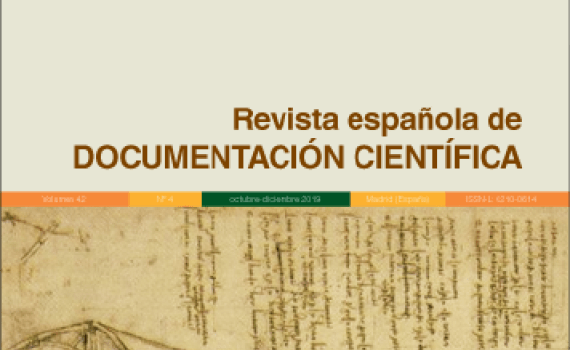 Disponible un nuevo volumen de la Revista española de Documentación Científica (REDC)
