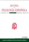 Revista de Filología Española