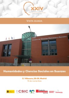 Humanidades y Ciencias Sociales en Suanzes. Visita guiada al CCHS" Humanidades y Ciencias Sociales en Suanzes. Visita guiada al CCHS"