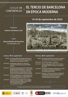 Ciclo de conferencias “El tercio de Barcelona en Época Moderna”