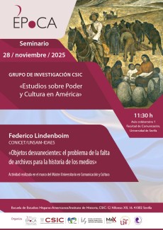 Seminario ÉPoCA: «Objetos desvanecientes: el problema de la falta de archivos para la historia de los medios»