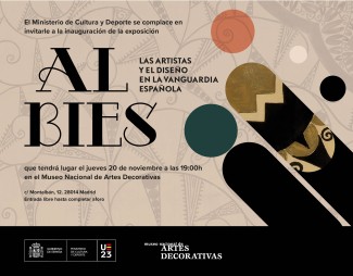 Inauguración de la exposición "Al bies. Las artistas y el diseño en la vanguardia española" Inauguración de la exposición "Al bies. Las artistas y el diseño en la vanguardia española"