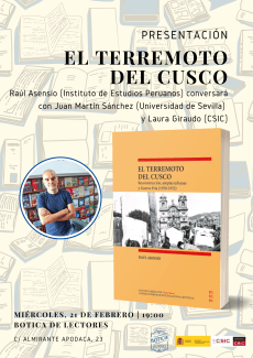 Presentación del libro "El terremoto del Cusco"