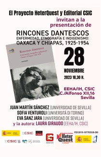 Presentación del libro 'Rincones dantescos' de Laura Giraudo (EEHA-IH) Presentación del libro 'Rincones dantescos' de Laura Giraudo (EEHA-IH)