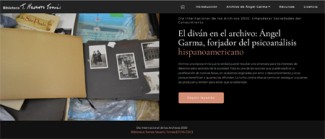 El diván en el archivo: Ángel Garma, forjador del psicoanálisis hispanoamericano