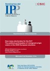 Seminario IPP: "How many electorates for the EU? The political participation of immigrant-origin voters in the 2009 European elections"