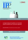 Seminarios del IPP: "La larga lucha por la justicia: un recorrido histórico Seminario IPP: "La larga lucha por la justicia: un recorrido histórico político por el proceso argentino