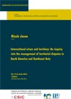 Seminarios CIP: "International crises and territory: An inquiry into the management of territorial disputes in South America and Southeast Asia"