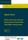 Seminarios CIP: "Solidarity, burden-sharing or self-interest? Debating the European Financial Stability Facility (EFSF) in national Parliaments"