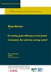 Seminarios CIP: "Pre-existing gender differences in time devoted to housework. How much does marriage matter?"