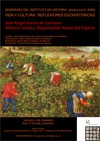 Cartel del seminario Seminario: "Vida y Cultura: Reflexiones egohistóricas. Historia Social y Organización Social del Espacio"