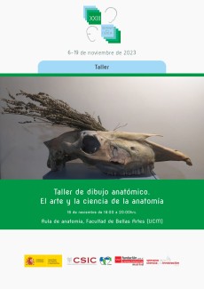 XXIII Semana de la Ciencia 2023: "Taller de dibujo anatómico. El arte y la ciencia de la anatomía"