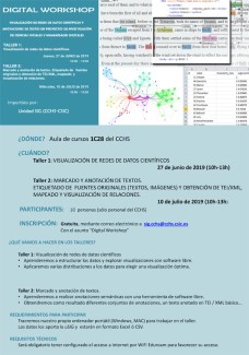 Digital Workshop "Visualización de redes de datos científicos"