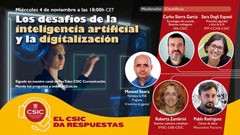 Webinar  “Los desafíos de la Inteligencia artificial y la digitalización”